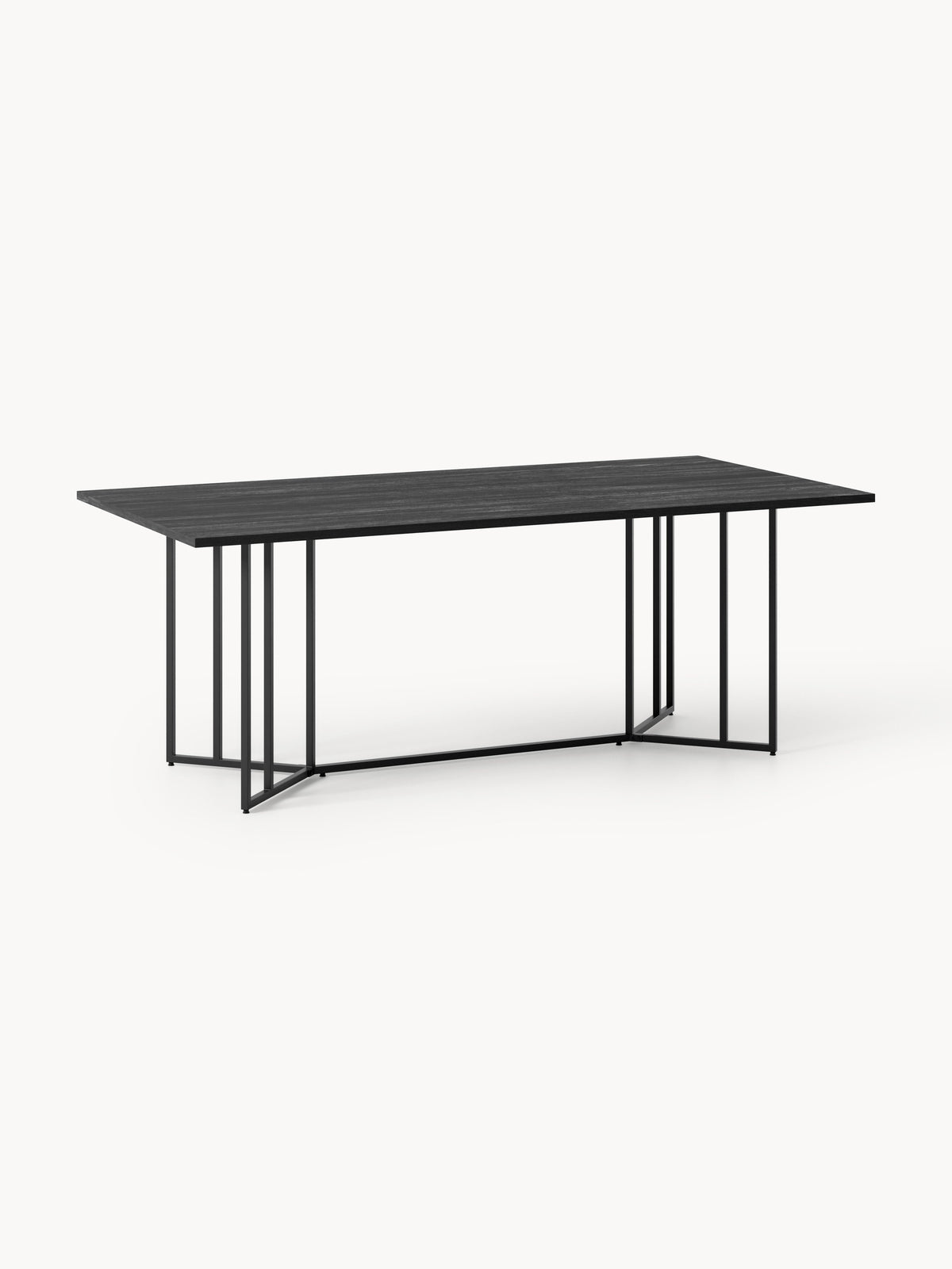 Table en manguier Luca, tailles variées, larg. 220 x prof. 100 cm