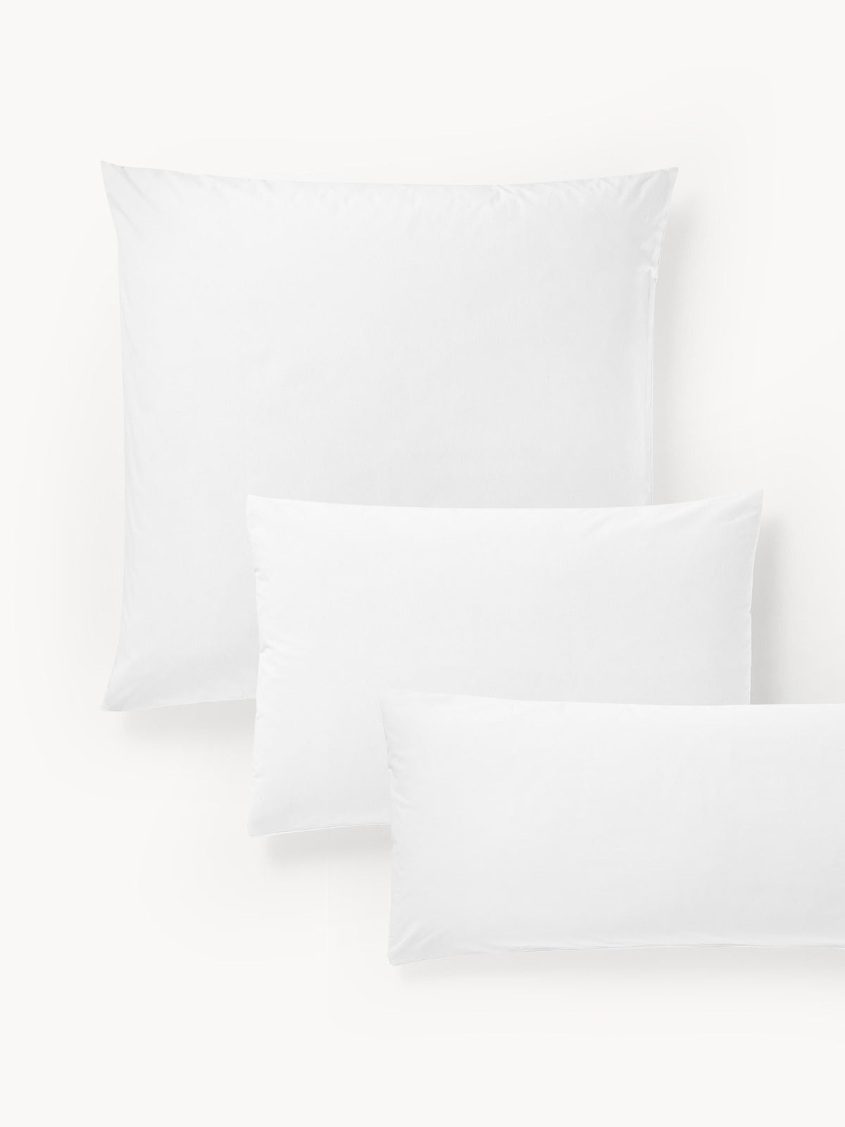 Taie d'oreiller en percale de coton Elsie, 50 x 80 cm
