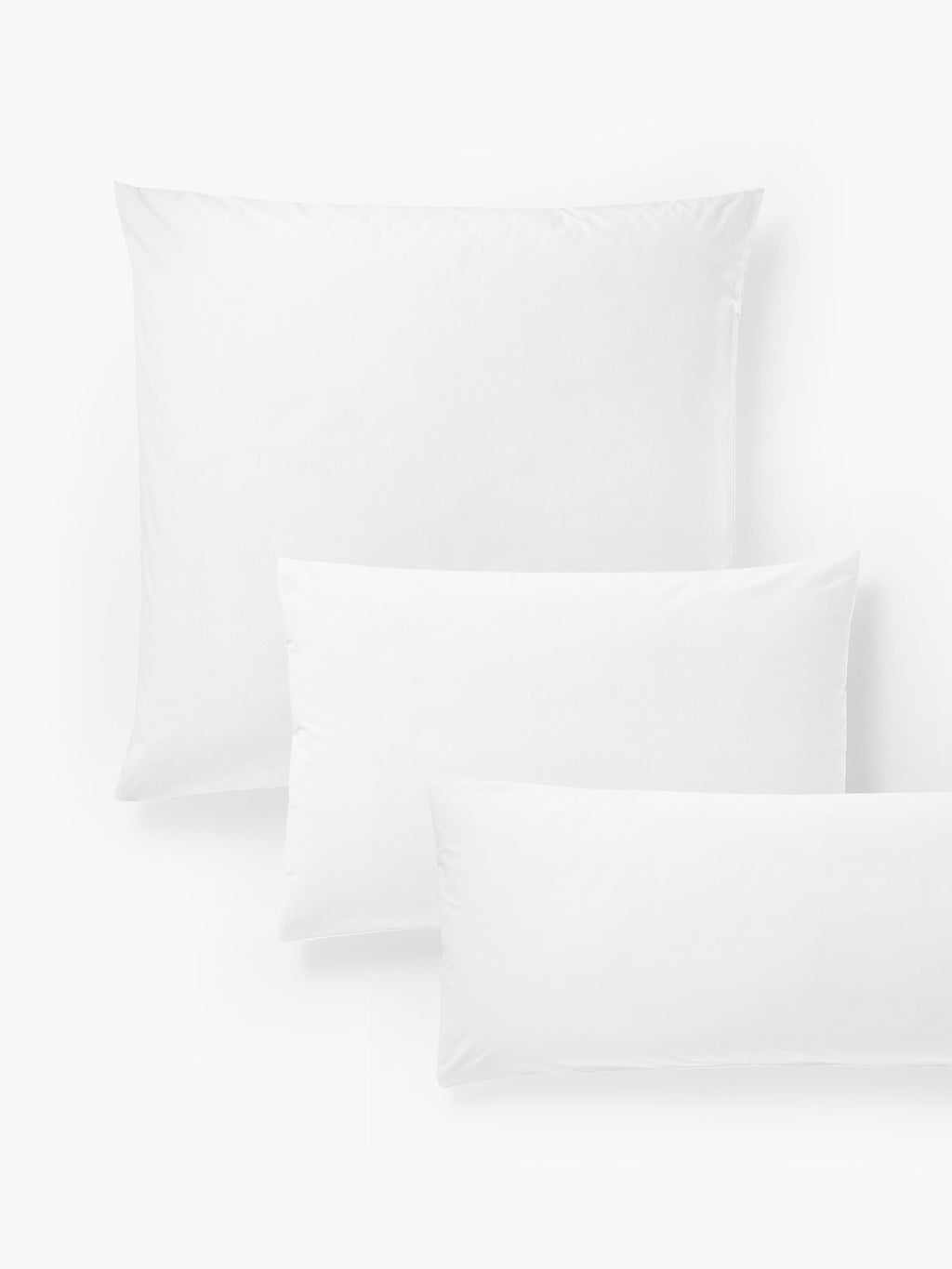 Taie d'oreiller en percale de coton Elsie, 50 x 80 cm