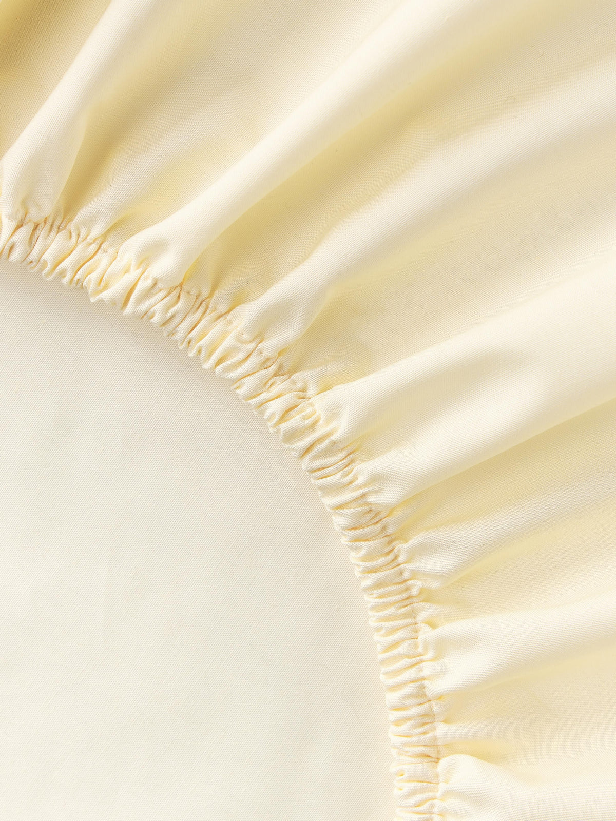 Drap-housse en percale de coton pour sommier tapissier Elsie, larg. 90 x long. 200 cm, haut. 35 cm