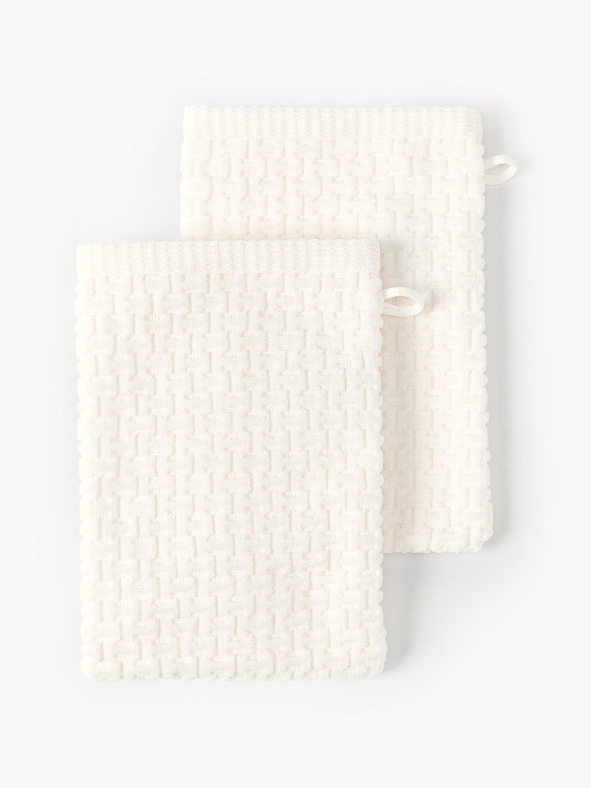 Gants de toilette Niam, 2 pièces, Gants de toilette, 16 x 22 cm