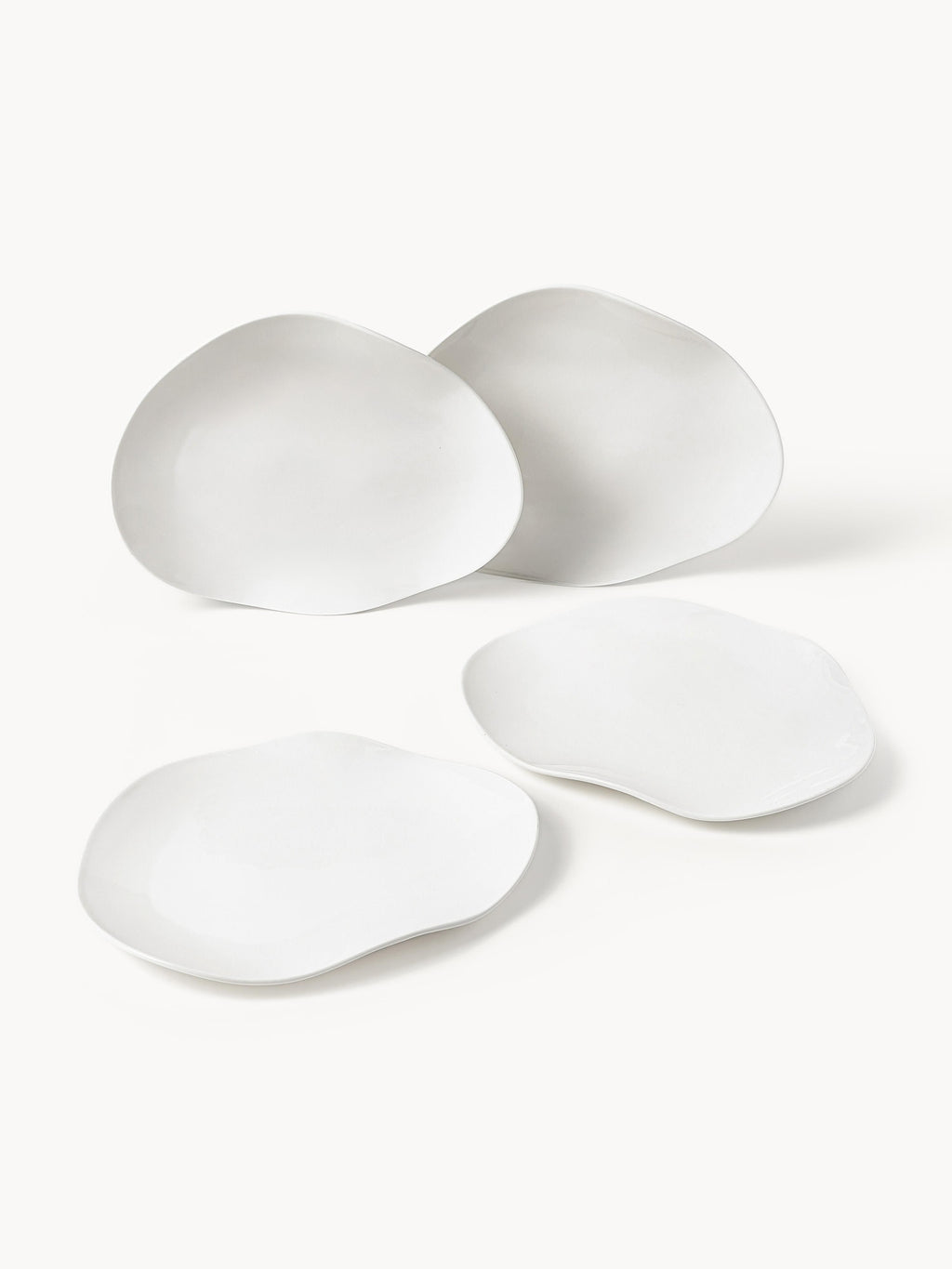 Service de table en porcelaine de forme organique Joana, 4 personnes (12 pièces), 4 personnes (12 pièces)