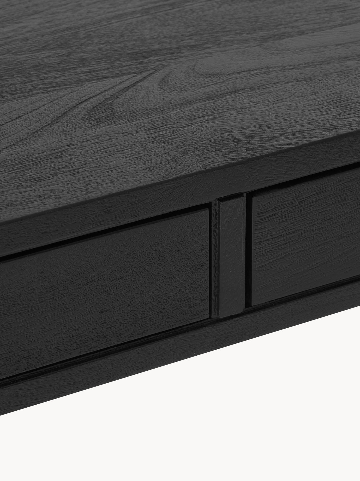Bureau en manguier Luca, larg. 125 x prof. 60 cm