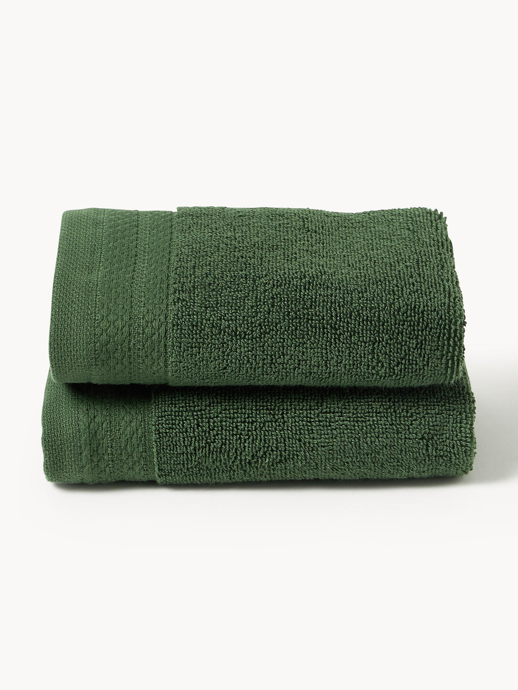 Serviette de toilette en coton bio Premium, tailles variées, Serviettes invité, 30 x 50 cm, 2 pièces