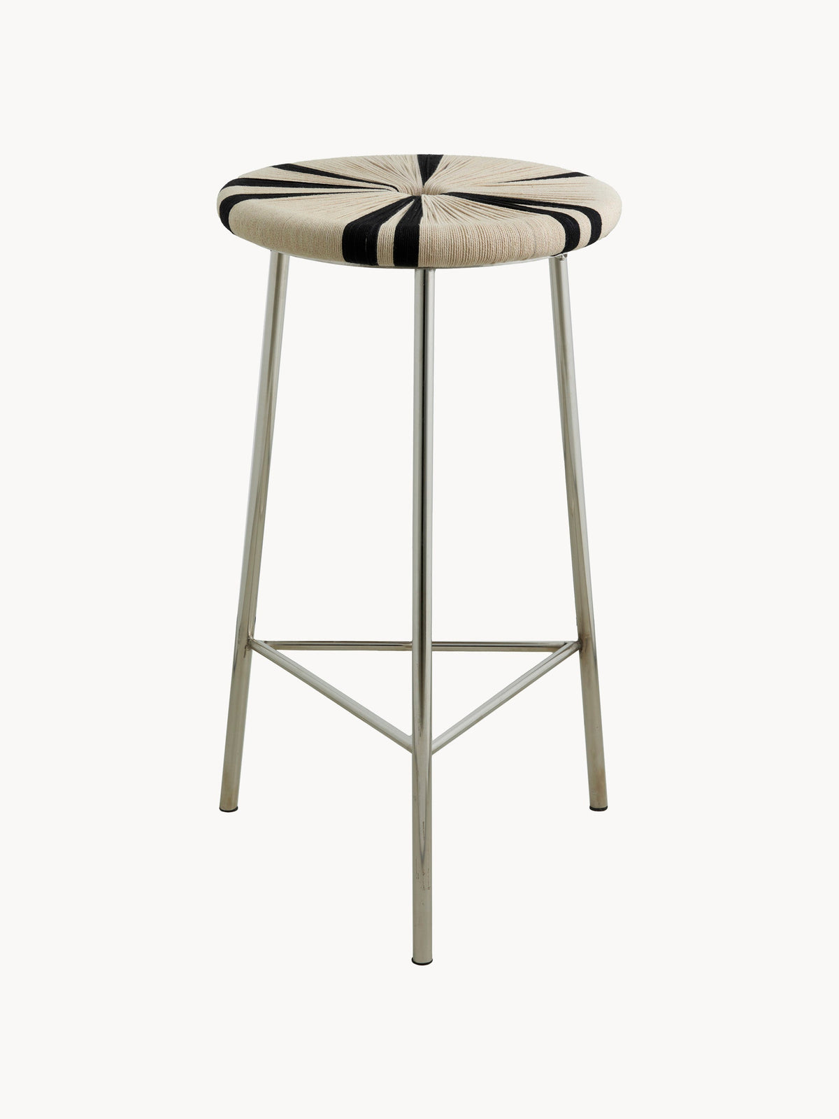 Tabouret de bar de jardin en métal Novo, Ø 24 cm
